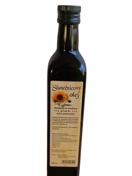 Panenský slunečnicový olej