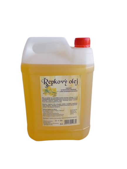 Rafinovaný řepkový olej