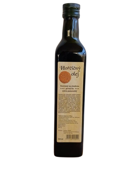 Panenský hořčičný olej