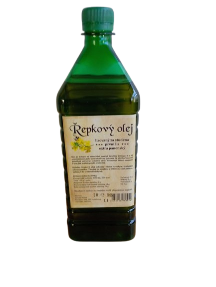 Panenský řepkový olej